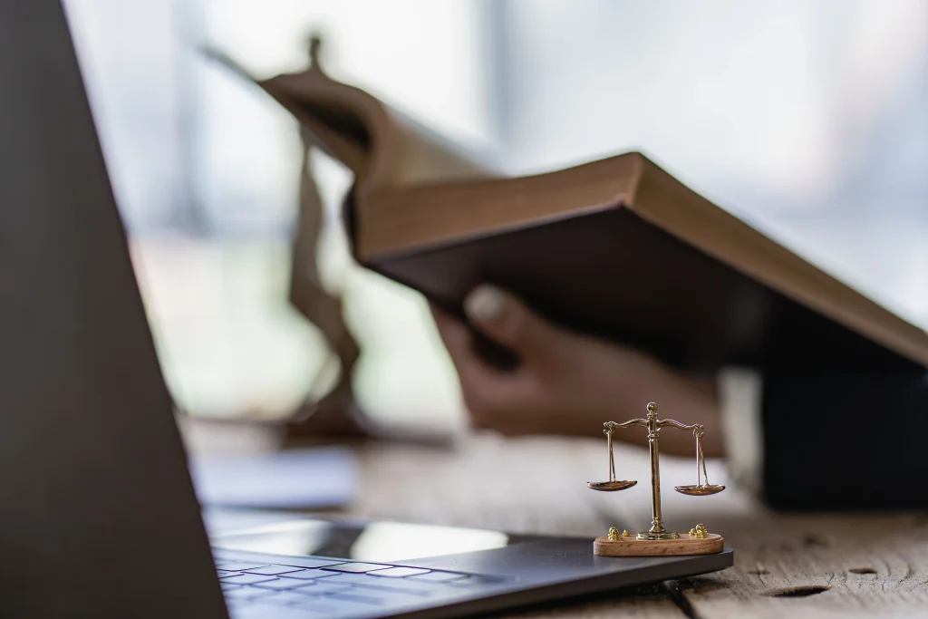 Person consulting with a disability lawyer at Ludwar Law in Calgary